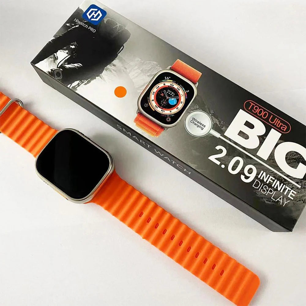 T900 Ultra Smart Watch | Orange 49mm